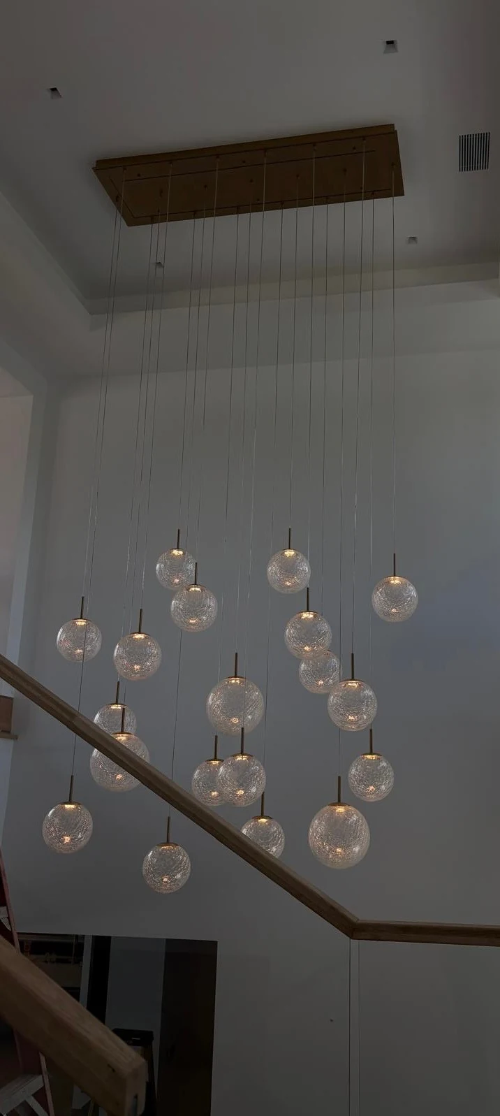 Statement Stairwell Lighting
